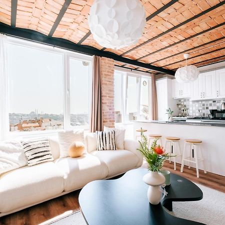 Flat W City View Near Galata Tower In Istiklal Ave Apartamento Istambul Exterior foto
