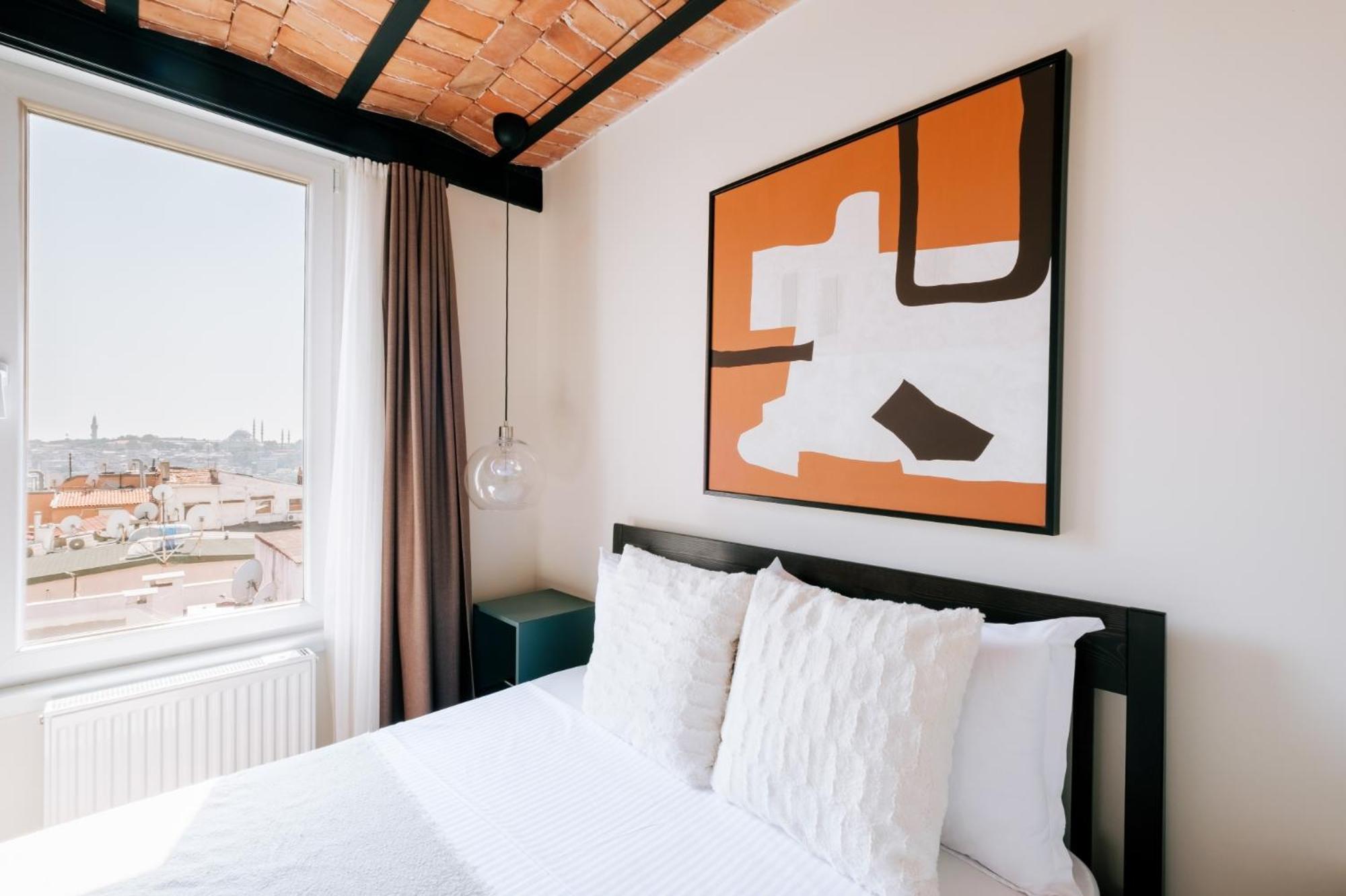 Flat W City View Near Galata Tower In Istiklal Ave Apartamento Istambul Exterior foto