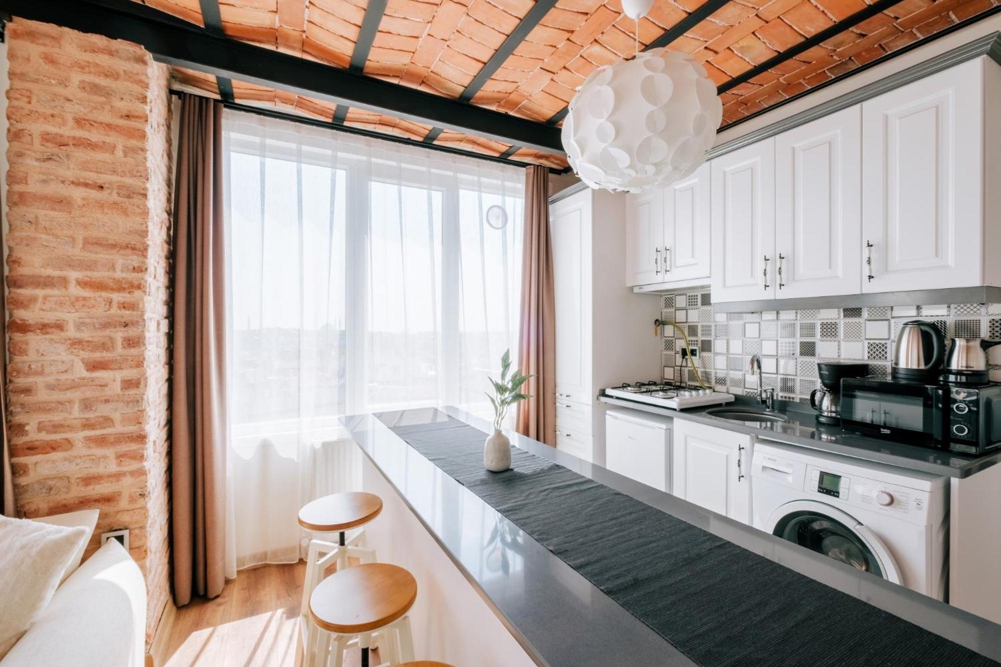 Flat W City View Near Galata Tower In Istiklal Ave Apartamento Istambul Exterior foto