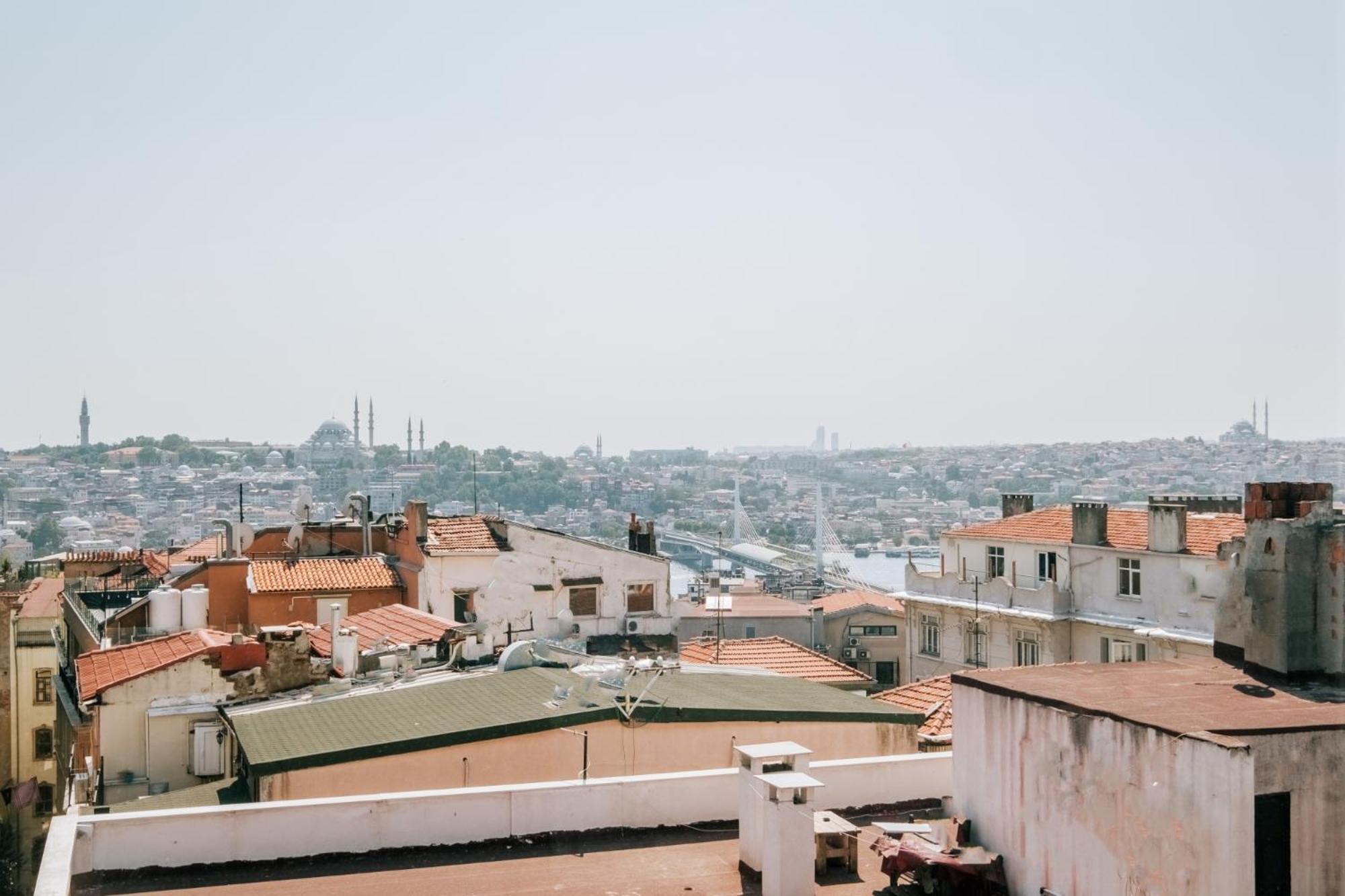 Flat W City View Near Galata Tower In Istiklal Ave Apartamento Istambul Exterior foto